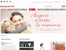 Tablet Screenshot of casabugatti.com